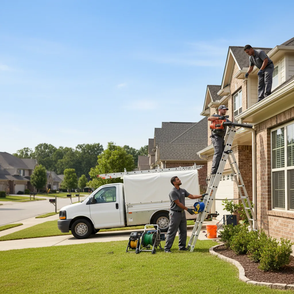 Home Gutter Service in Fredericksburg, IN near me
